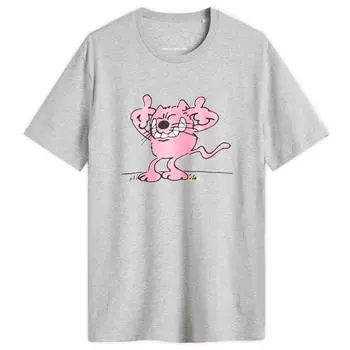 Футболка Idea X Roobarb + Custard Ears T-Shirt, цвет Heather Grey