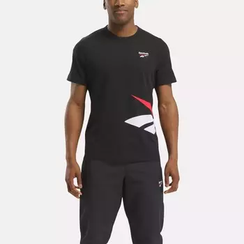 Футболка Identity Cross Check Reebok, черный