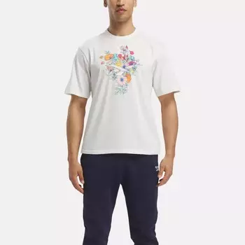 Футболка Identity Good Vibes Reebok, белый