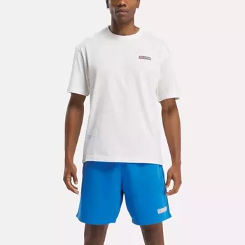 Футболка Identity Logo Mash-Up Reebok, белый