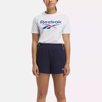 Футболка Identity с большим логотипом Reebok, белый