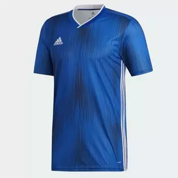Футболка игровая adidas Tiro19, синий/белый