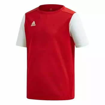 Футболка игровая детская adidas Estro 19, красный/белый