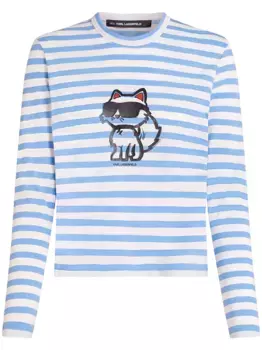 Футболка Ikon Choupette KARL LAGERFELD, синий