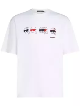 Футболка Ikon KARL LAGERFELD, белый
