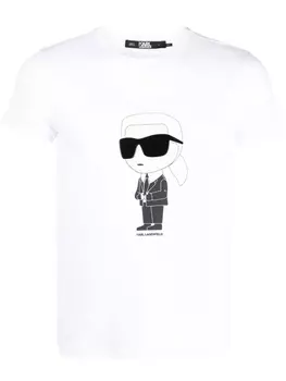 Футболка Ikonik 2.0 Karl Lagerfeld, белый