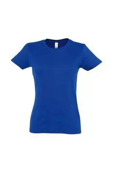 Футболка Imperial Heavy с короткими рукавами SOL'S, синий