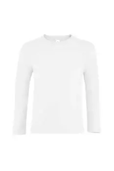 Футболка Imperial с длинными рукавами SOL'S, белый