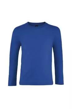Футболка Imperial с длинными рукавами SOL'S, синий