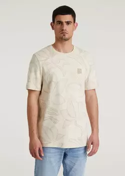 Футболка imprim wild Chasin, бежевый