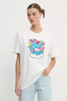 Футболка Inbetweeners из хлопка, белый