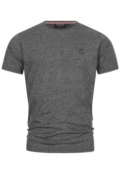 Футболка Indicode Jeans, пятнистый черный