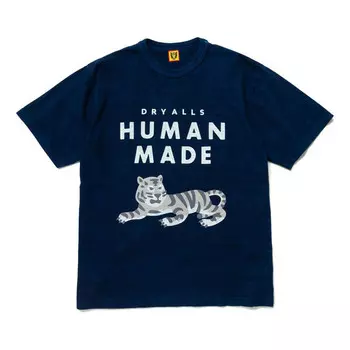 Футболка indigo #2 t-shirt 'indigo blue' Human Made, синий