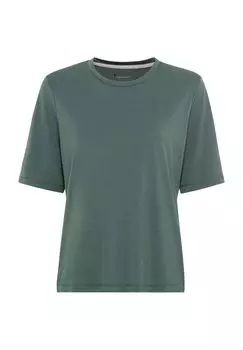 Футболка Inner Balance Yoga Мэнди, круглый вырез, женская ALEX, цвет Dark Forest