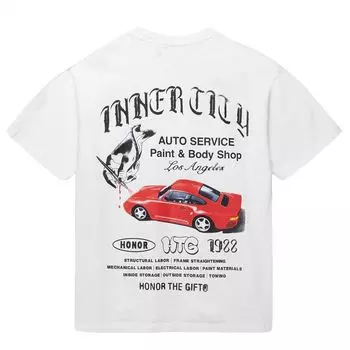 Футболка INNER CITY AUTO SERVICE SS TEE Honor The Gift, цвет Schwarz