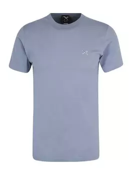 Футболка Iriedaily Turn Up, пыльный синий