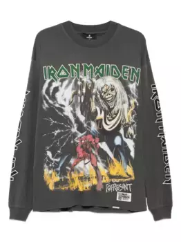 Футболка Iron Maiden Number of the Beast Represent, серый