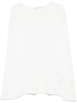 Футболка Isabel Benenato из хлопка, белый