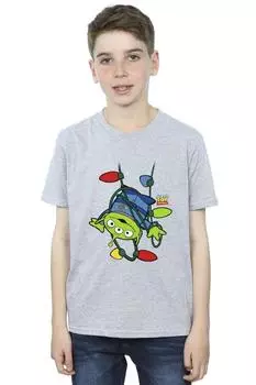 Футболка «История игрушек» с рождественскими огнями «Чужие» Disney, серый