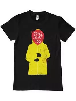 Футболка It, черный