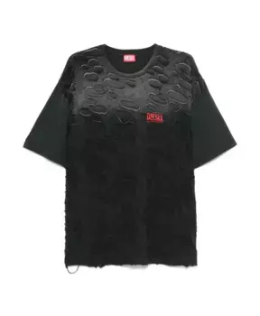 Футболка It с круглым вырезом и логотипом Diesel, черный