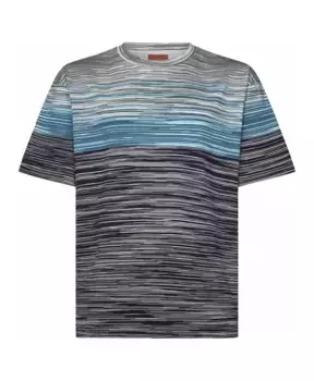 Футболка It с тисненым логотипом Missoni, синий