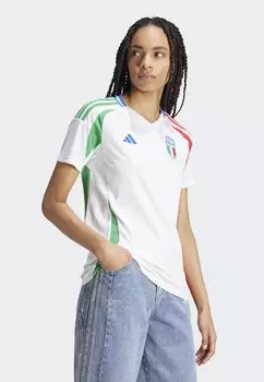 Футболка Italy Figc Away adidas Performance, белая