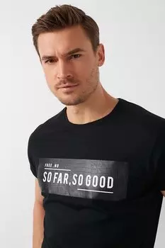 Футболка из 100% хлопка с круглым вырезом и принтом 541SOFARGOOD Buratti