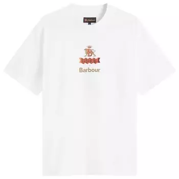 Футболка из а X baracuta Barbour, белый