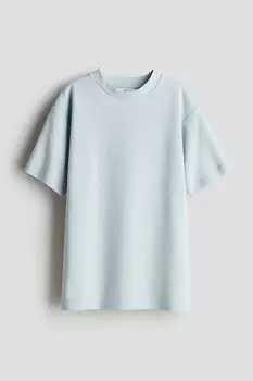 Футболка из акваланга свободного покроя H&M, бирюзовый
