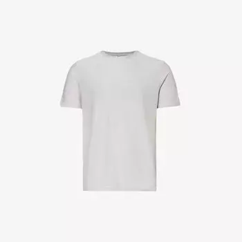 Футболка из эластичного джерси с фирменной нашивкой Strato Tech Vuori, цвет platinum heather