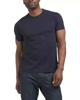 Футболка из эластичного джерси с круглым вырезом Kenneth Cole, синий