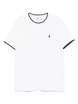 Футболка из эластичного хлопка Polo Ralph Lauren, белый