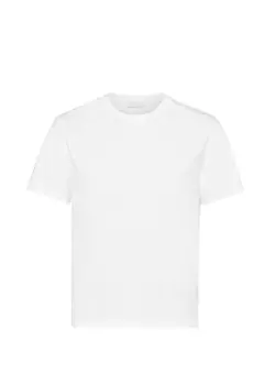 Футболка из эластичного хлопка Prada