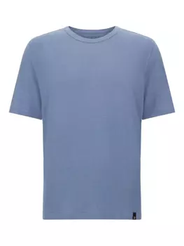 Футболка из эластичного льна Boggi Milano, синий