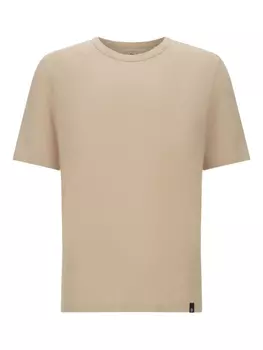 Футболка из эластичного льна Boggi Milano, нейтральный