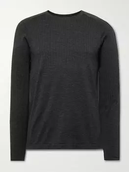 Футболка из эластичной сетки Metal Vent Tech 2.5 LULULEMON, цвет Charcoal