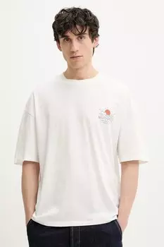 Футболка из цельного хлопка OSRICK Solid, белый