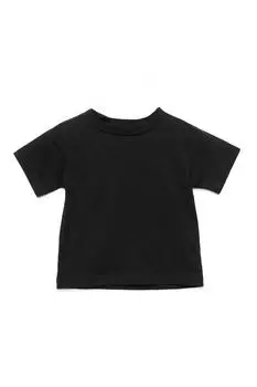 Футболка из джерси Bella + Canvas, черный