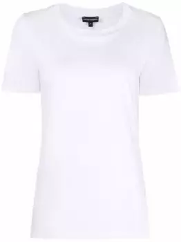 Футболка из джерси EMPORIO ARMANI, белый