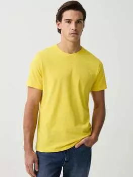 Футболка из джерси из органического хлопка Ovs, цвет lemon yellow