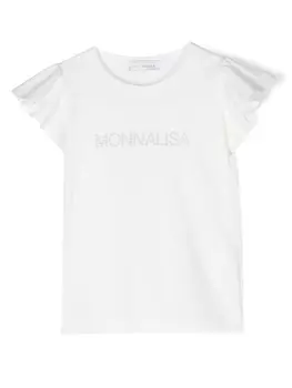 Футболка из джерси Monnalisa, белый