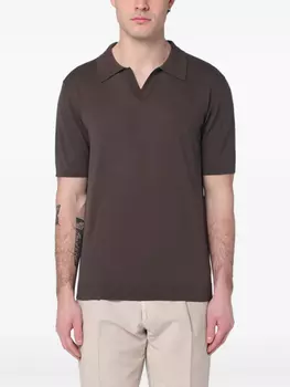 Футболка из джерси Roberto Collina, коричневый