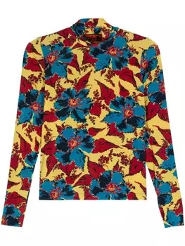 Футболка из джерси с цветочным принтом colville, желтый