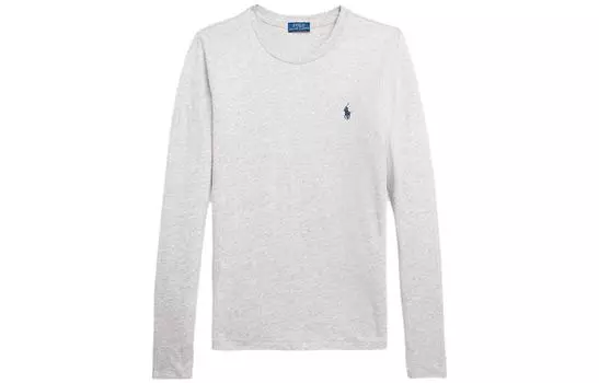 Футболка из джерси с длинным рукавом Polo Ralph Lauren, серый