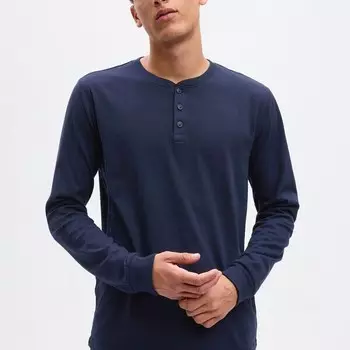 Футболка из джерси с длинными рукавами Gap, синий