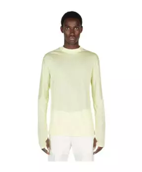 Футболка из джерси с длинными рукавами и отверстиями для большого пальца Post Archive Faction, зеленый