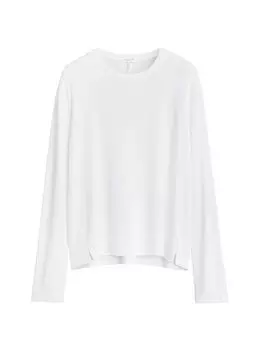 Футболка из джерси с длинными рукавами rag & bone, белый