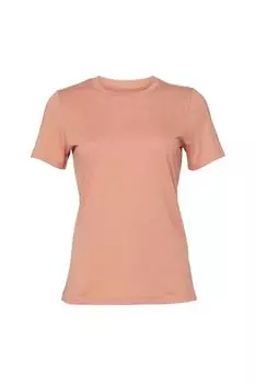 Футболка из джерси с короткими рукавами Bella + Canvas, красный