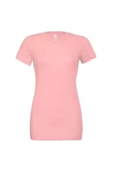 Футболка из джерси с короткими рукавами Bella + Canvas, розовый